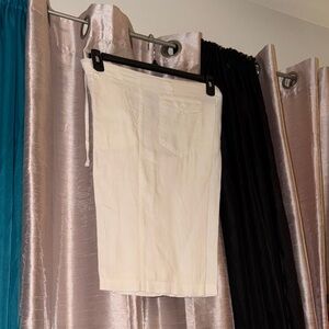 Chic White Women's Shorts